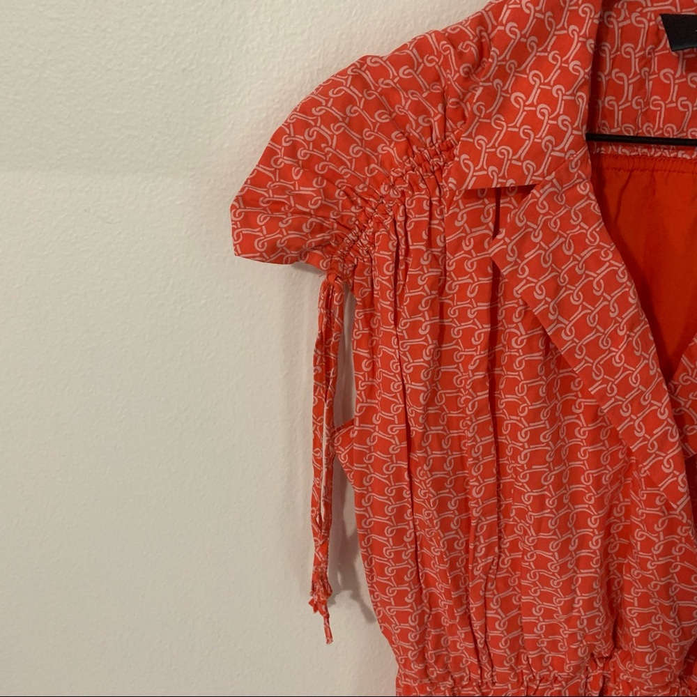 ANTHROPOLOGIE Maeve Carlotta Ruched Shirt Dress XS - Picture 9 of 15